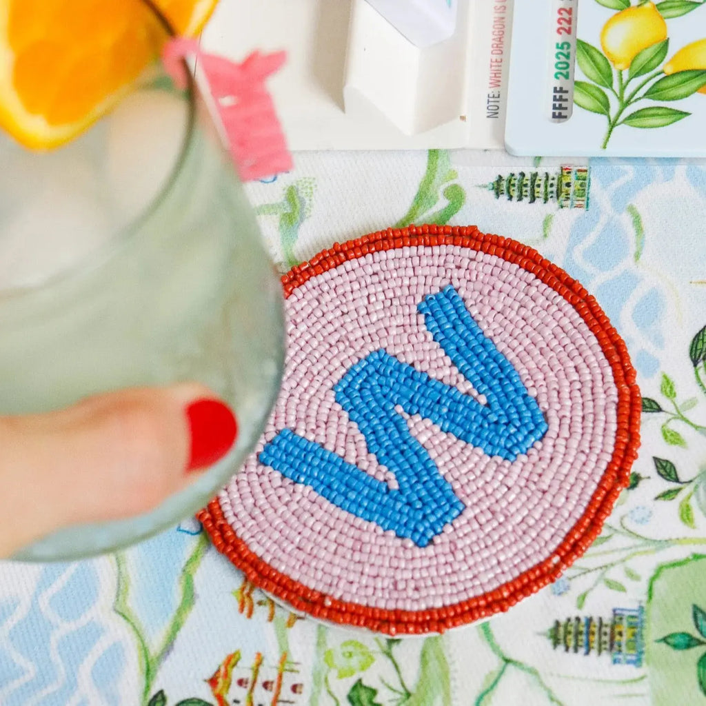 Mahjong WINDS Beaded Coasters