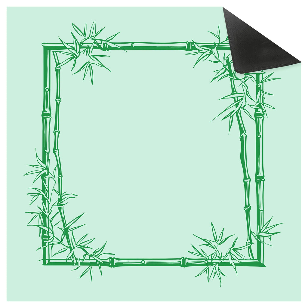 Zen Green Bamboo Mahjong Mat