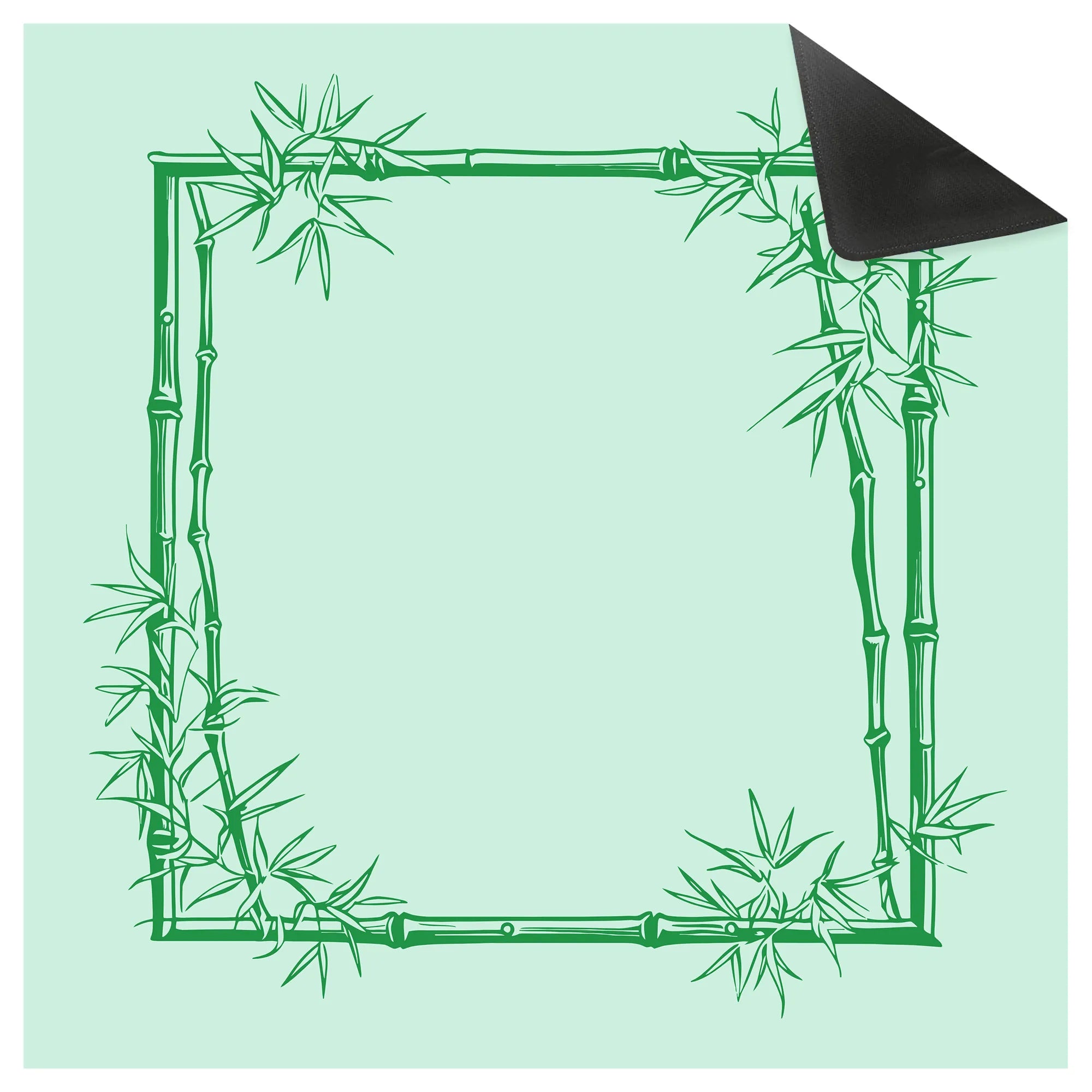 Zen Green Bamboo Mahjong Mat