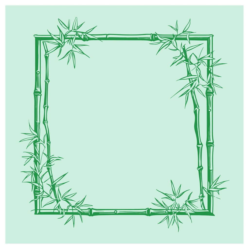 Zen Green Bamboo Mahjong Mat