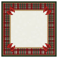 Classic Christmas Plaid Mahjong Mat