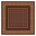 Vintage Houndstooth American Mahjong Mat