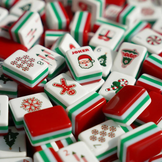 Christmas Cheer American Mahjong Set