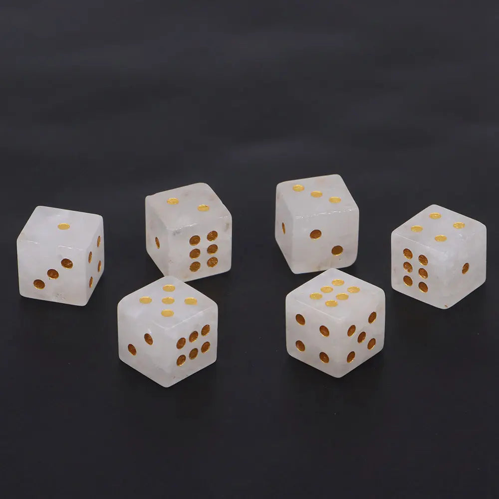 Crystal Gemstone Luxury Mahjong Dice