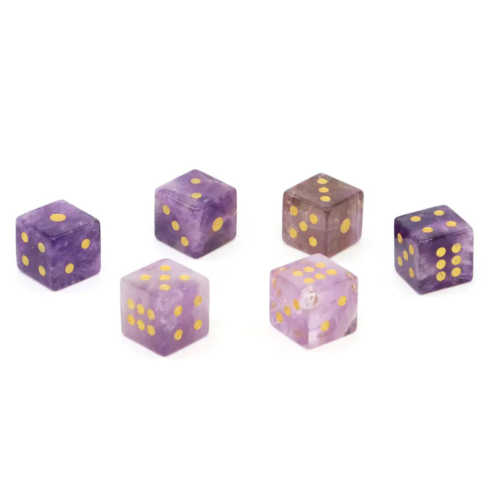 Crystal Gemstone Luxury Mahjong Dice